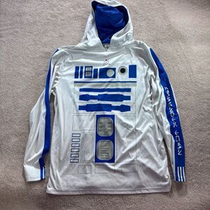 2023 Minnesota Twins Star Wars Night Lightweight Shirt Hoodie Size XL R2D2 RARE